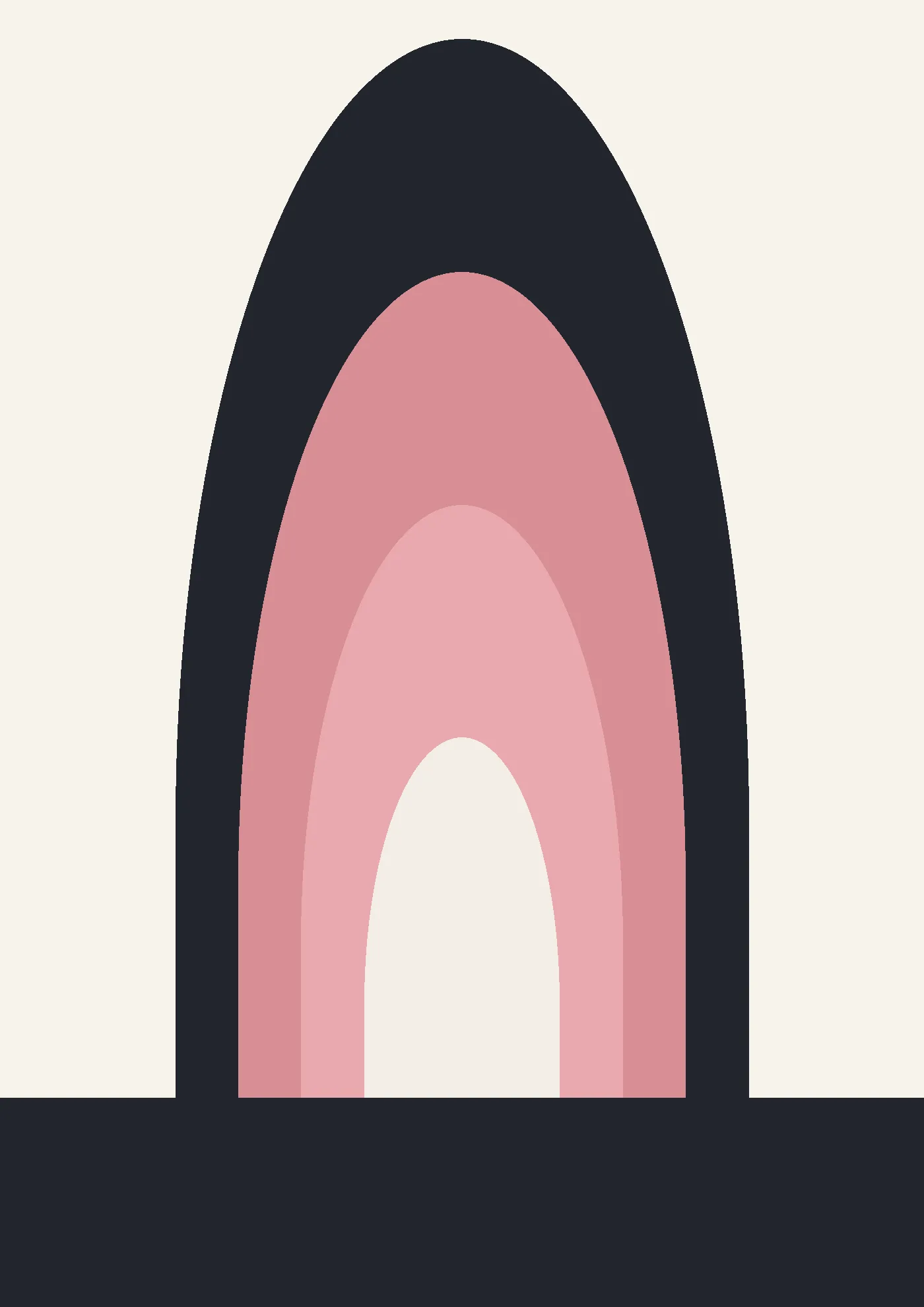 Arched Light — Architecture art print poster by VORAROSA