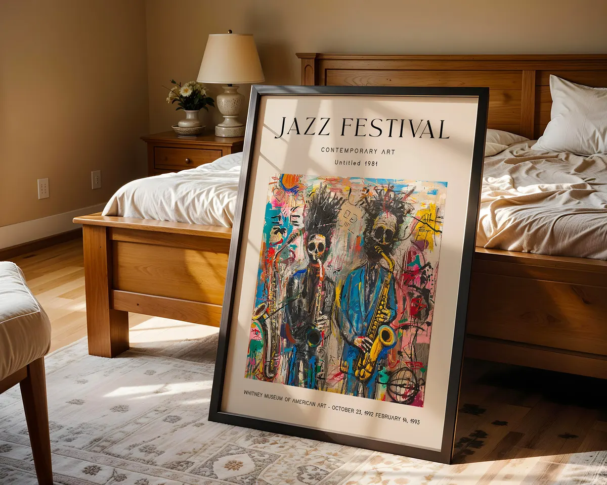 Bold abstract street art poster with raw expressive gestures designed as a statement focal point. — photo 4