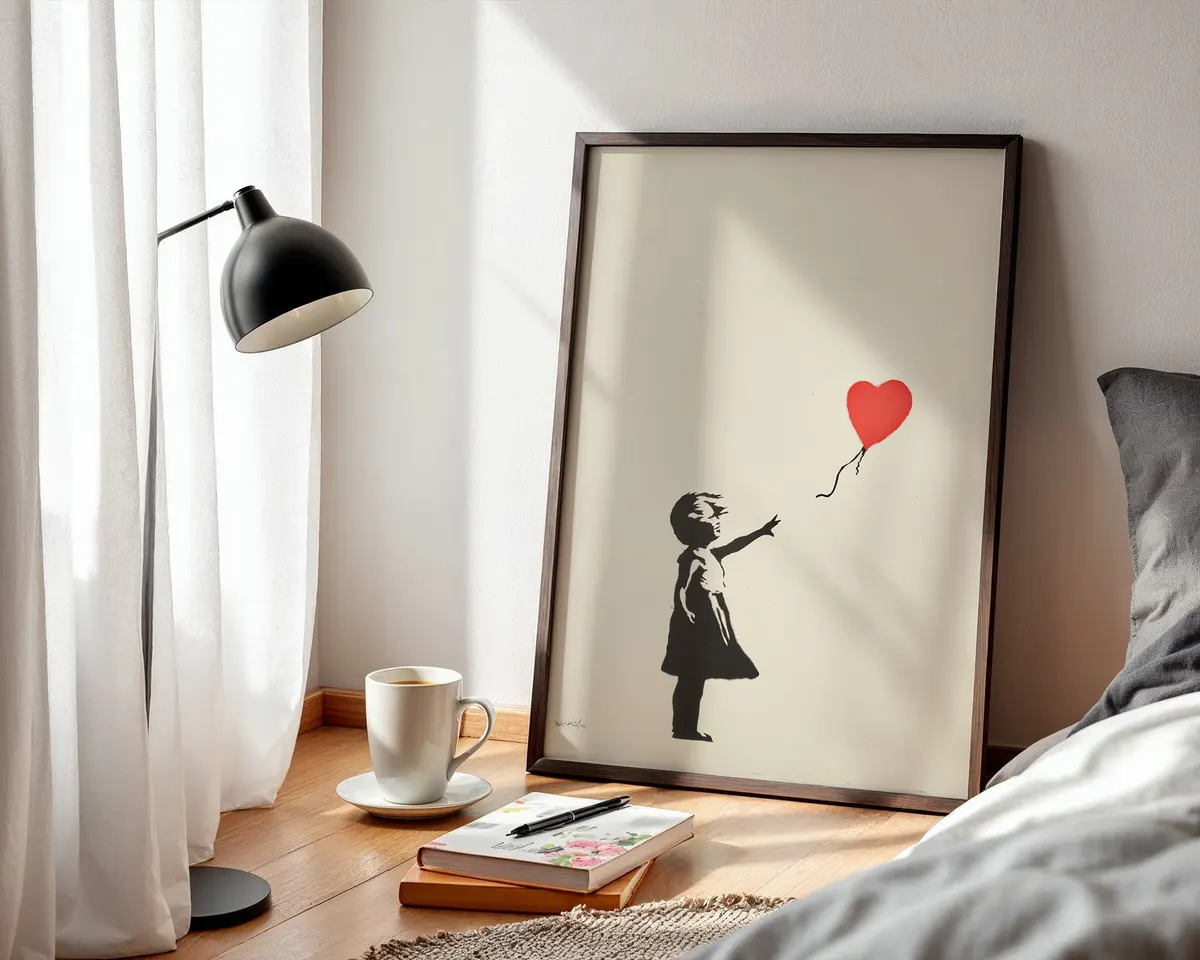 Street art style poster with a provocative stencil composition and social commentary in bold graphic design. — photo 3