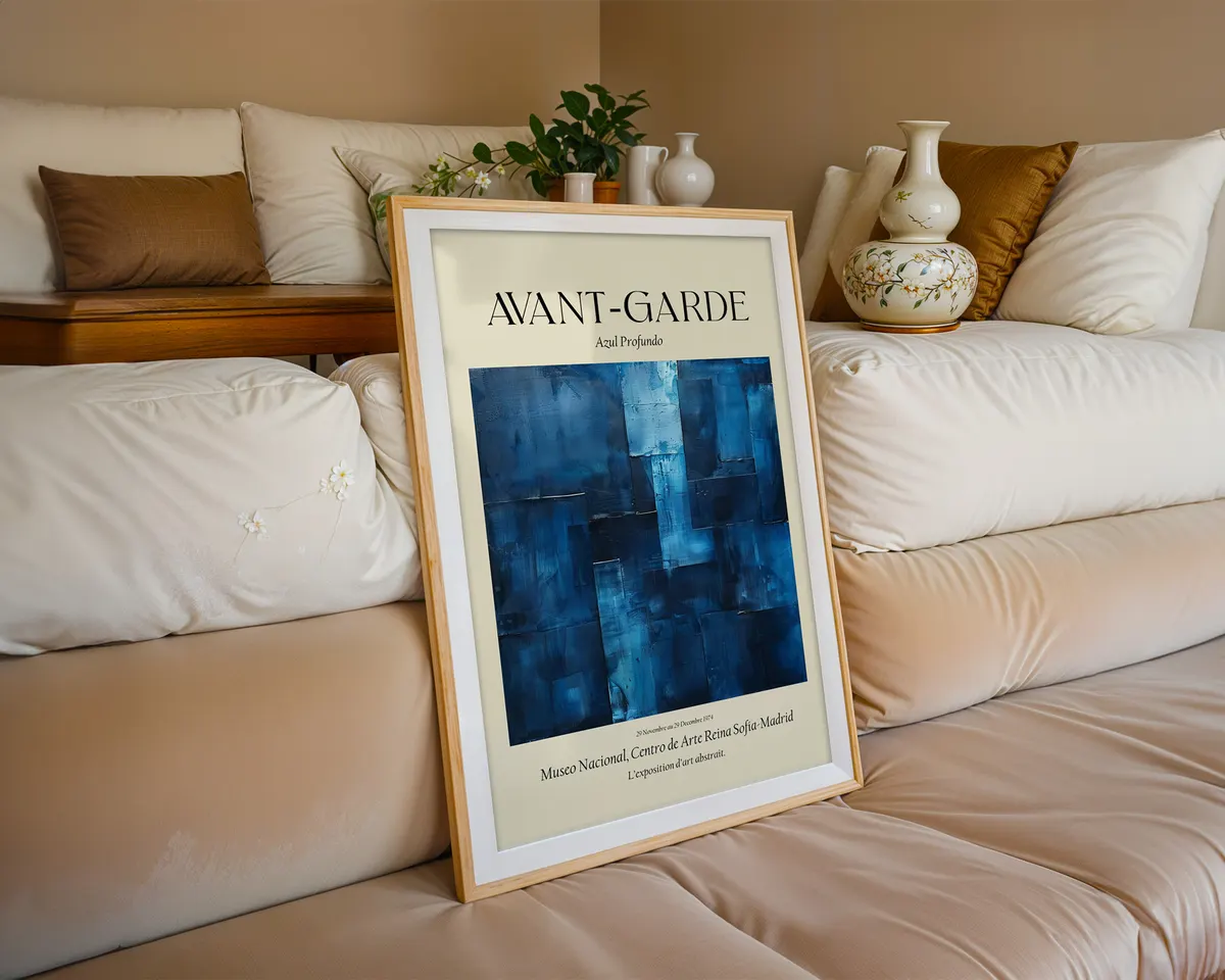 Bold typographic poster of the word Soul in monumental letterforms with a warm rich palette. — photo 6
