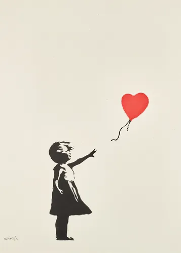 Street art style poster with a provocative stencil composition and social commentary in bold graphic design.