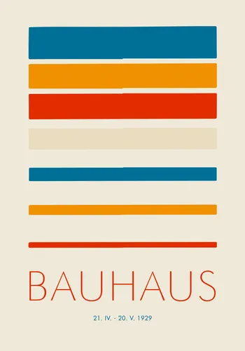 Large minimalist abstract poster in warm beige and ivory tones with a clean elegant composition.